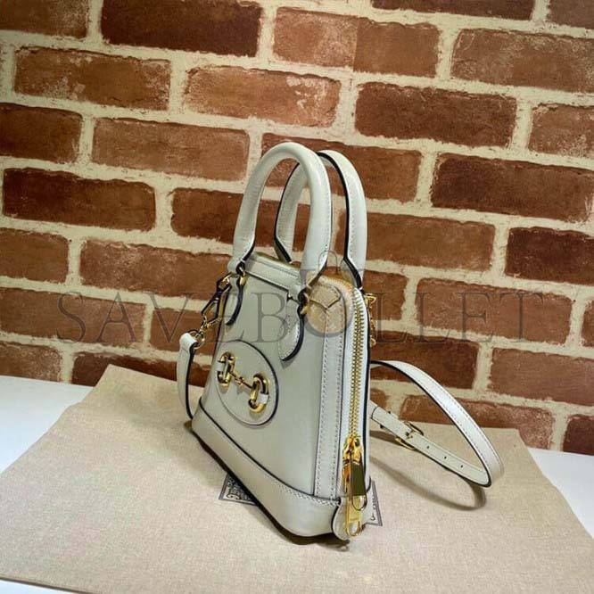 G*u*i horsebit 1955 mini top handle bag 640716 (20*19.5*7.5cm)